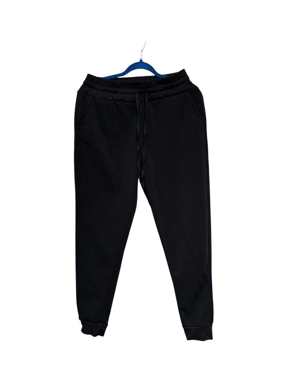 Love Streak Black Fleece Jogger Sweatpants Size L Soft Lounge Pants